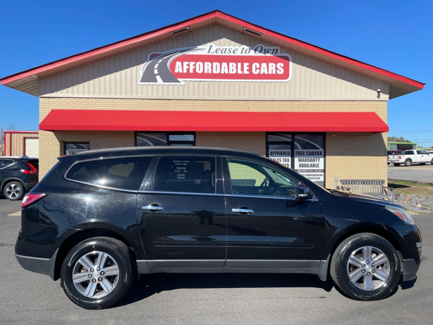 2017 Black Chevrolet Traverse (1GNKRGKD0HJ) with an V6, 3.6 Liter engine, Automatic, 6-Spd transmission, located at 8008 Warden Rd, Sherwood, AR, 72120, (501) 801-6100, 34.830078, -92.186684 - Photo#0